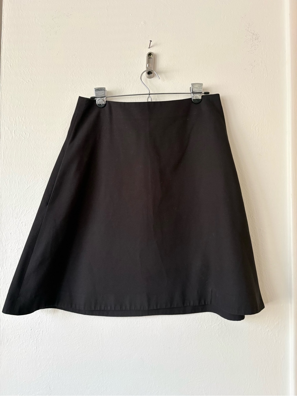 Acne Studio Black A-Line Skirt - Women's